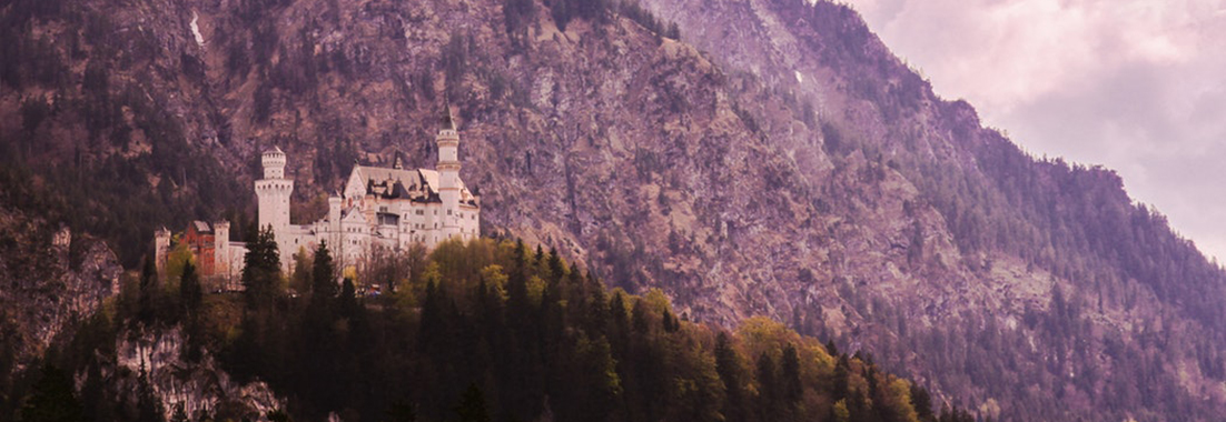 Castle in a mountain
