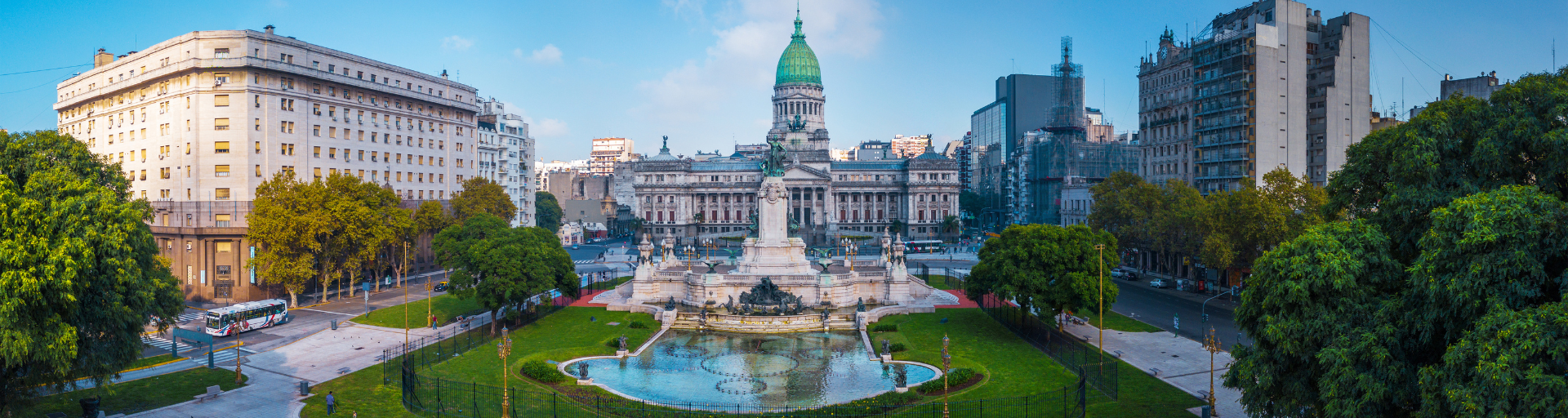 A view of Buenos Aires on the Global Network Program