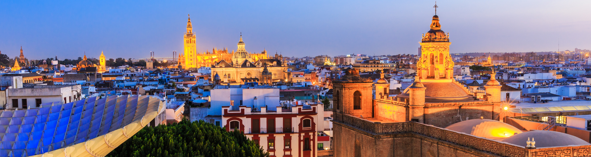 A view of Seville on the Global Network Program