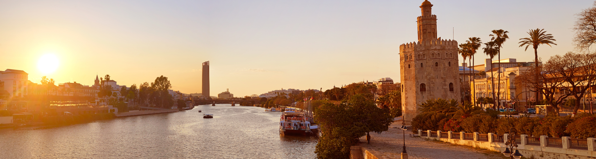 A view of the water in Seville on the Global Network Program