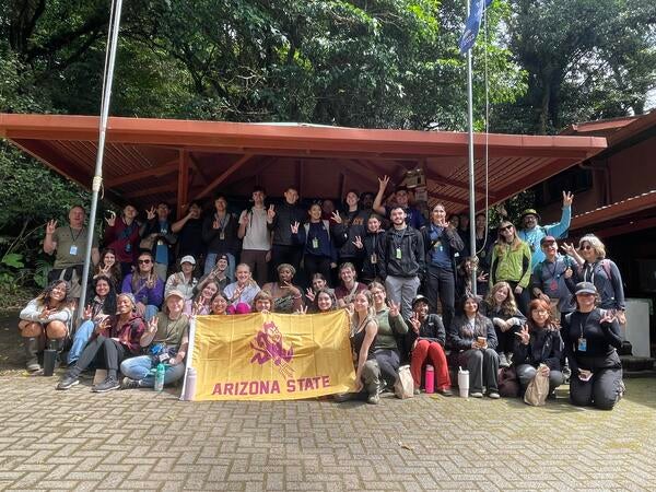 Early Start students in Monteverde Costa Rica