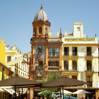 View of architecture in Seville