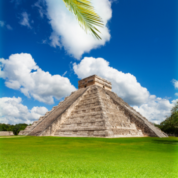 Pyramid in Yucatan