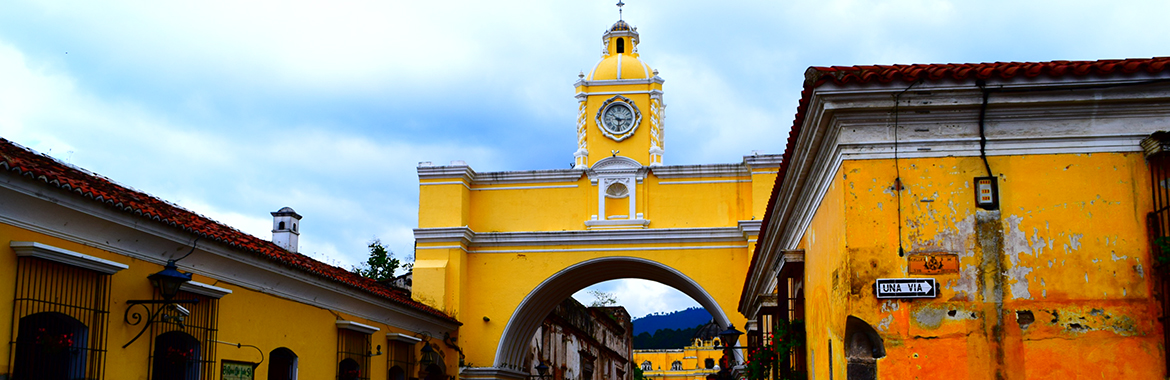 Old yellow building