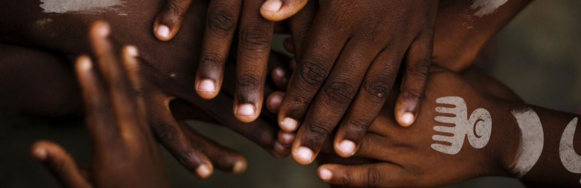 Peoples hands