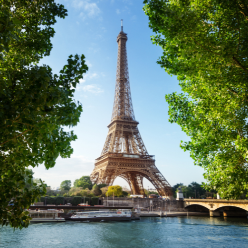Eiffel Tower in Paris, France