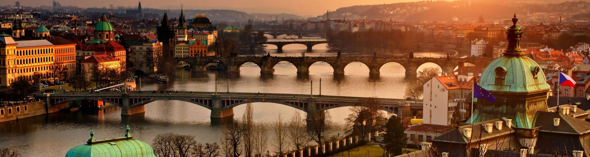 A view of Prague on the Global Network Program