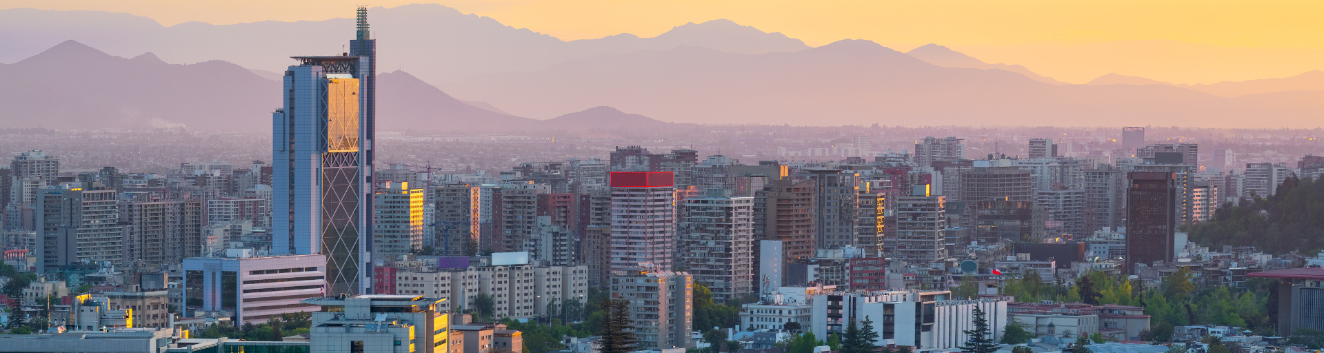 A view of Santiago on the Global Network Program